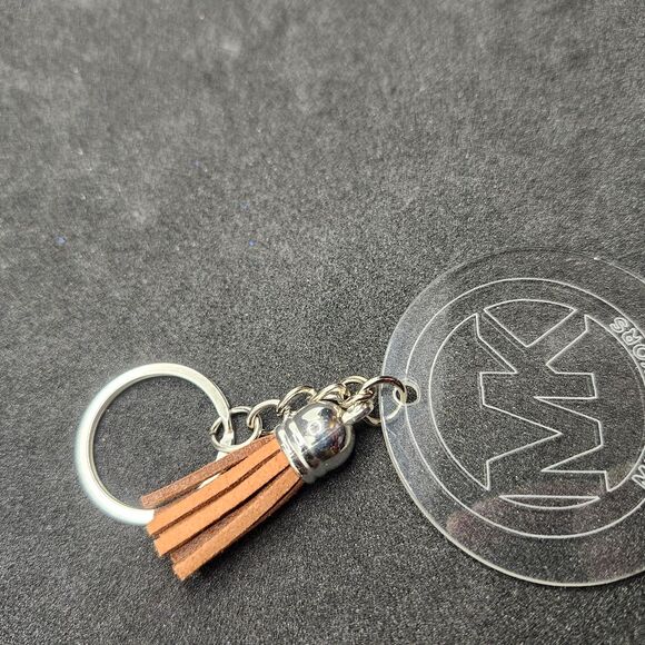 Handcrafted Custom Made Acrylic Rectangle Keychain Zipper Pull Bag Charm - Picture 3 of 15